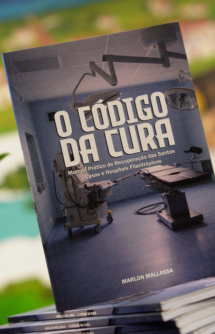Capa do livro O Código da Cura, de Marlon Mallassa